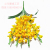 Simulation Narcissus Lily Simulation Multi-Head Lily Bulb Home Foreign Trade Decorative Silk Flower Bundle Fake Flower and Plastic Flower