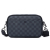 New Fashion Brand Men's Casual Check Pattern Shoulder Bag Japanese and Korean Leather Sports Messenger Bag Personalized 