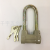 Qianyu Padlock Russian Lock Horizontal Aluminum Padlock Security Lock Ingot Lock