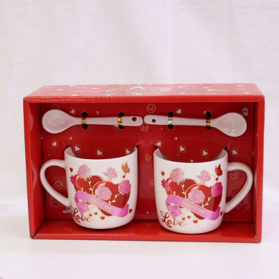 Valentine Mug Ceramic Coffee Milk Water Cup