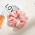 Retro Trendy Candy Color Velvet Pork Intestine Hair Ring All-Matching Graceful Women's Head Rope Hairband for Tying up Hair Wholesale