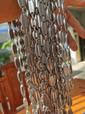 Stainless Steel Titanium Steel Coffee Bean Chain, Bean Chain
