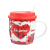 Valentine Mug Ceramic Water Cup Custom Logo 