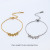 New Arrival Mirror Hollow Lotus Root Gear Wheel  Pendant Stainless Steel Bracelet Personality Lotus Root Slices Bracelet