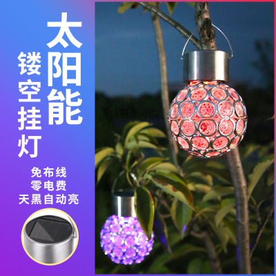 Solar Hanging Lamp Outdoor Waterproof Led Small Droplight