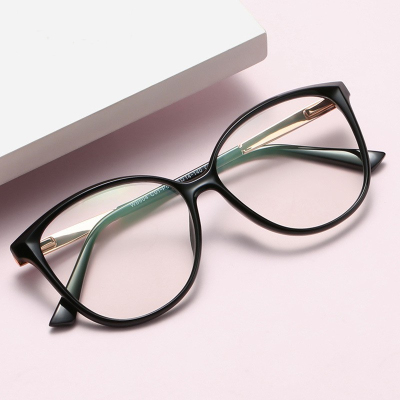 New Big Frame Anti-Blu-ray Myopia Glasses Women's Fashion Wear Accessory Optical Glasses