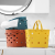 Portable Hollow-out Bath Basket Kitchen Storage Basket Fruit and Vegetable Frame