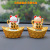 Japanese Ingot Solar Waving Paws Fortune Cat Wholesale Home Fortune Waving Cat Car Decoration New Year Gift