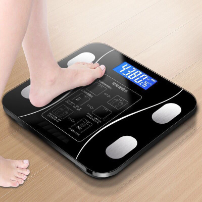 Smart Electronic Bluetooth Body Fat Scale Health Scale Weighing Scale Measuring Body Scale App Cross-Border Hot Sale