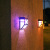 Solar Retro Wall Lamp Solar LED Pane Light