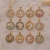 European and American New Fashion Ornament 12 Constellation Pendant Niche Creative Fritillary Ins Jewelry for Women