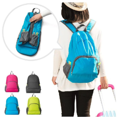 New Portable Outdoor Foldable Backpack Travel Mountaineering Bag Waterproof Oxford Cloth Backpack