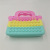 Amazon Hot Deratization Pioneer Handbag Rainbow Macaron Color Deratization Pioneer Bag Cross-Border Toy Wholesale