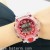 Harajuku Style Trend Large Dial Youth Sports Electronic Watch Transparent Strap Colored Shell Luminous Student Watch