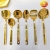 Jingzhi Factory Bare Gold-Plated Kitchenware