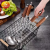 Rosewood Wooden Handle Kitchenware Seven Piece Set Non-Magnetic Stainless Steel Material Including Rotating Home Set