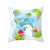 Easter Pillow Cover Home Cartoon Rabbit Egg Printed Polyester Peach Skin Sofa Cushion Cover Office Cushion