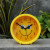 5.5-Inch Smiling Face round Alarm Clock round Smiling Face Swing Desk Clock Plastic Clock Wall Clock Home Gift Clock