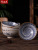 Ceramic Pot King Japanese Style Ceramic Bowl Household Eating Bowl Rice Bowl Small Bowl Creative Personality Retro Tableware Set 6 Pieces