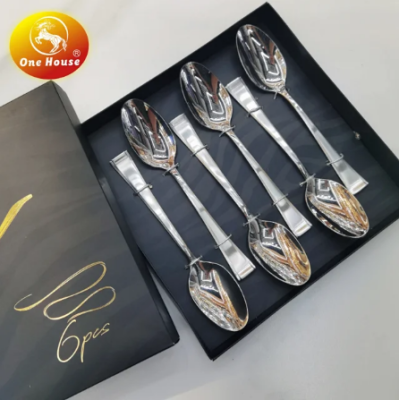 Stainless Steel Spoon Box 6PCs