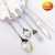 Stainless Steel Kunting Handle Tableware Knife, Fork and Spoon Small Spoon