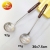 201 Stainless Steel Walnut Wooden Handle Soup Spoon and Strainer