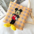 Women's Bag 2021 New Fashion Mickey Little Mouse Handbag Idyllic Lattice Girl One-Shoulder Messenger Bag Women's Bag