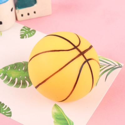 New Exotic Simulation Flour Basketball Vent Toy Decompression Squeezing Toy TPR Soft Glue Decompression Artifact Squeeze Toys