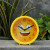 5.5-Inch Smiling Face round Alarm Clock round Smiling Face Swing Desk Clock Plastic Clock Wall Clock Home Gift Clock