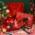 Spot Red Christmas Gift Box Double-Door Giftbox Large Scarf Thermos Cup Packing Box Christmas Eve Gift Box