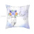 Amazon Home Pillow Cover Golden Moon Peach Peel Printing Living Room Sofa Cushion Cover Bedroom Cushion Cross-Border