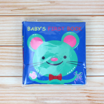 Baby multi function cloth book, cartoon mouse big cloth book