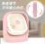 New Desktop Desktop Fan Night Light USB Charging Student Office Desktop Children Square Flashlight Charging Fan