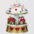 Christmas Tree Decoration Pendant Christmas Ornaments Resin Crafts Ornaments Cross-Border New Product