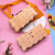 Internet Celebrity Hot Sale Biscuits Plush Pencil Bag Large Capacity Pencil Case Student Cute Stationery Box Pencil Bag