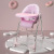Baby Leather Folding Dining Chair Children's Household Eating Tables and Chairs Wholesale Multifunctional Portable Baby Dining Tables and Chairs