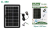 Solar Panel Laminated Polycrystalline Silicon Photovoltaic Power Generation Board with USB Interface Solar Emergency Charging Accessories