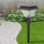 Solar Wall Lamp Ground Plug Lamp Lens Highlight Outdoor Lamp Courtyard Lighting Decoration Solar Pillar Lamp
