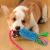New Plush Dog Mop Biting Toy Vocalization Bite-Resistant Molar Pet Toy Supplies Dog Chew Toy