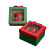 New in Stock Christmas Gift Box Tiandigai Transparent Open Window Apple Box Red Christmas Eve Fruit Packing Box Whole