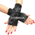 Halloween Gloves Beggar Black Ripped Gloves Punk Dark Gloves Cosplay Fashion Accessories Gloves