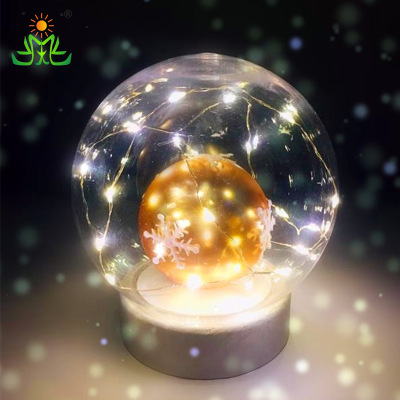 Factory Direct Sales Christmas Party Led Ball Lamp Bedroom Creative Led Ball Lamp Christmas Gift Table Lamp