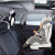 N029 New black and white rearview mirror baby safety mirror 