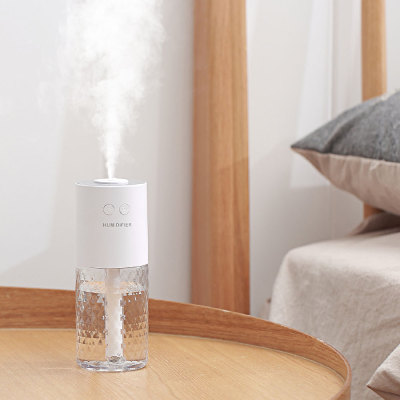 Wireless Humidifier Magic Crystal Night Light Mini-Portable USB Air Vehicle-Mounted Home Use Factory Promotional Gifts Gifts