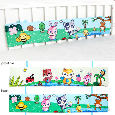 Baby monkey color bed circumference cartoon animal bed penda