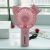 Bow Handheld USB Rechargeable Fan Low Price Electric Children Mini Fan Desktop Small Student Gift