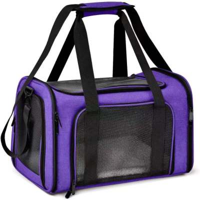 Cat Bag Pet Supplies Go out Portable Vehicle-Mounted Go out Portable Backpack Sterilization Cat Breathable Dog Crate