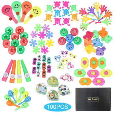 Supply Cross-Border E-Commerce Children's Educational Party Toys 100 Pieces Set All Kinds of Gifts Gift Toys Wholesale