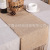 Customizable Jute Table Runner Tassel Fringe Famous Decoration Linen Table Runner Lisu Placemat Jute Material Wholesale