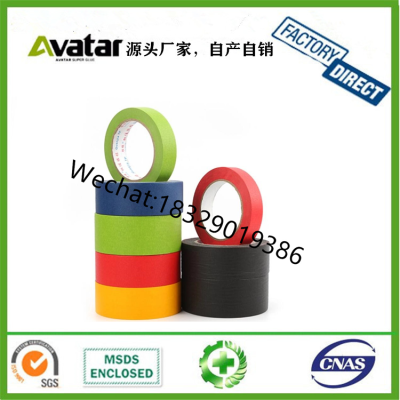 Colored Masking Tape High Quality Painting Protective Covering Masking Tape